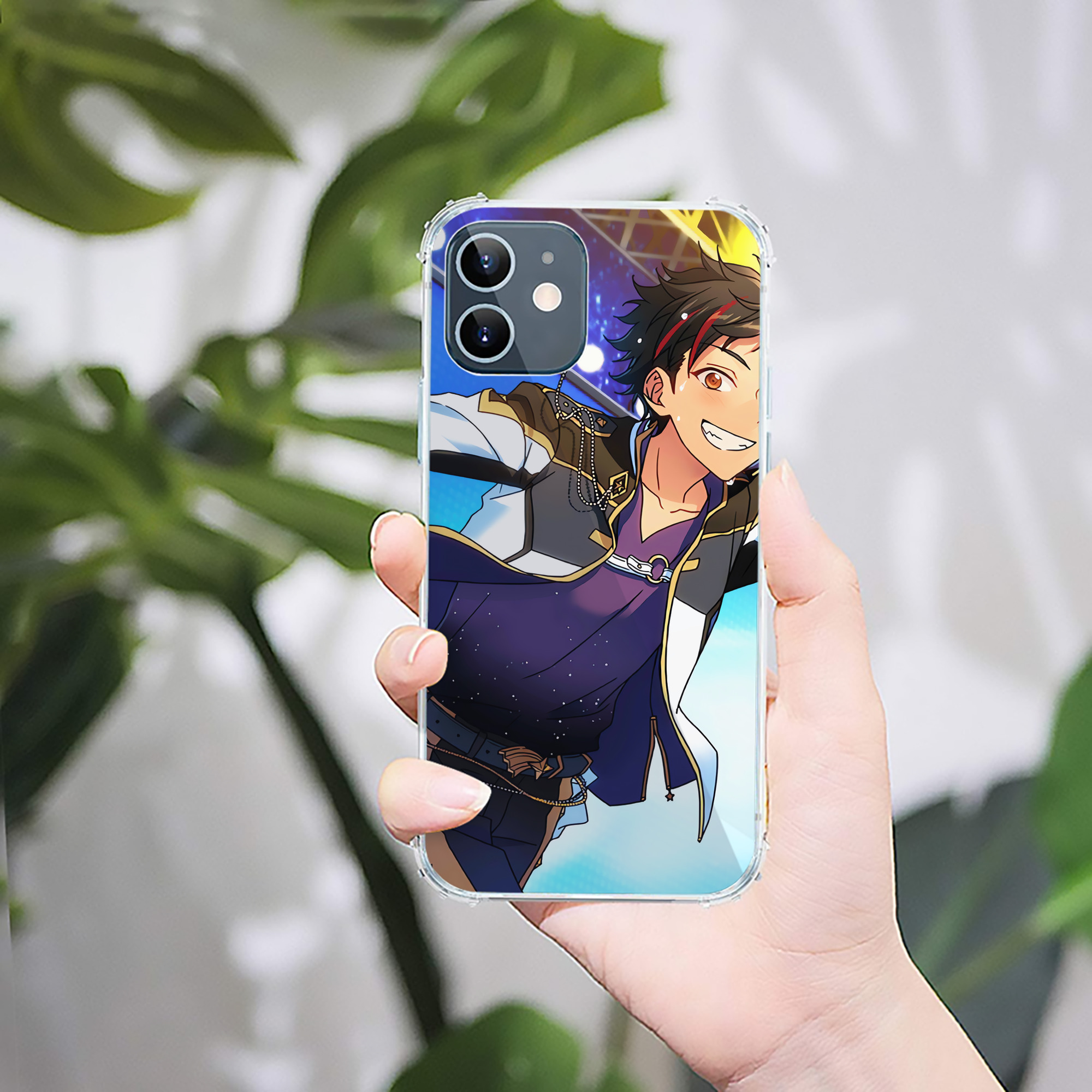 （画像用） あんさんぶるスターズ! Ensemble Stars 【iPhone 12シリーズ対応】透明スマホケース（クリアソフトケース）